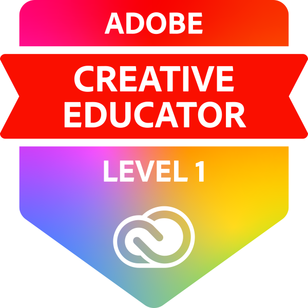 Adobe Certified Educator Level 1 logo 2020